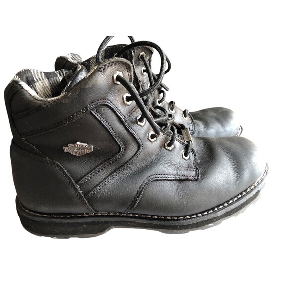 Harley Davidson Biker Motorcycle Boots Mens Size 12 Black D906040 main image 10